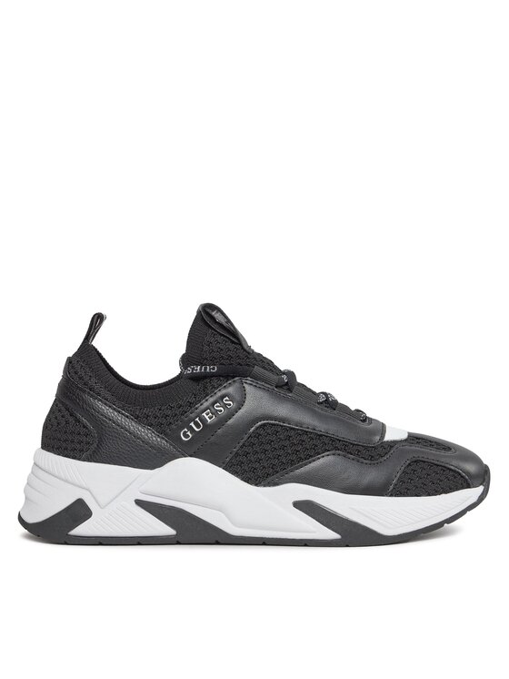Guess Guess Sneakersy Geniver2 FLPGE2 FAB12 Černá