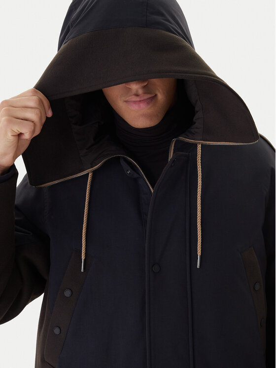 Armani Exchange Armani Exchange Žieminė striukė XM001135 AF16652 MB044 Ruda Oversize