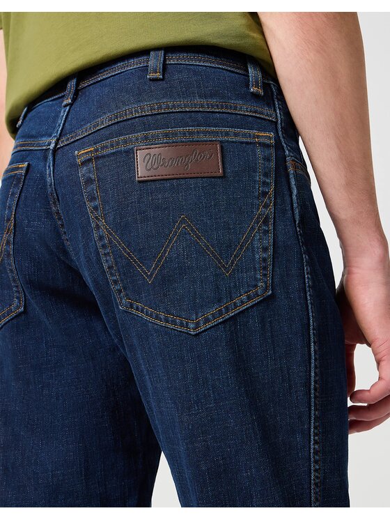 Wrangler Wrangler Jeansy TEXAS SLIM Niebieski Slim Fit