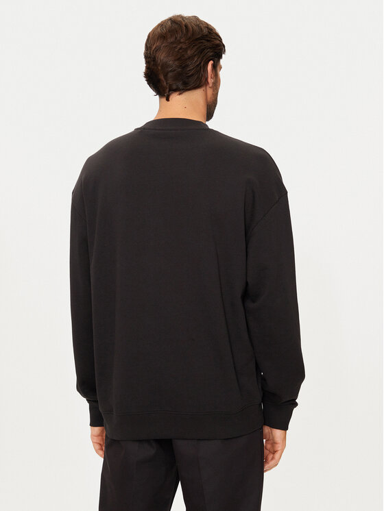 HUGO Hugo Bluza Dapocrew 50525892 Czarny Relaxed Fit