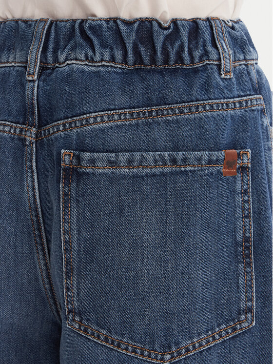 Weekend Max Mara Weekend Max Mara Jeans hlače Vortice 2615181011 Mornarsko modra Wide Leg