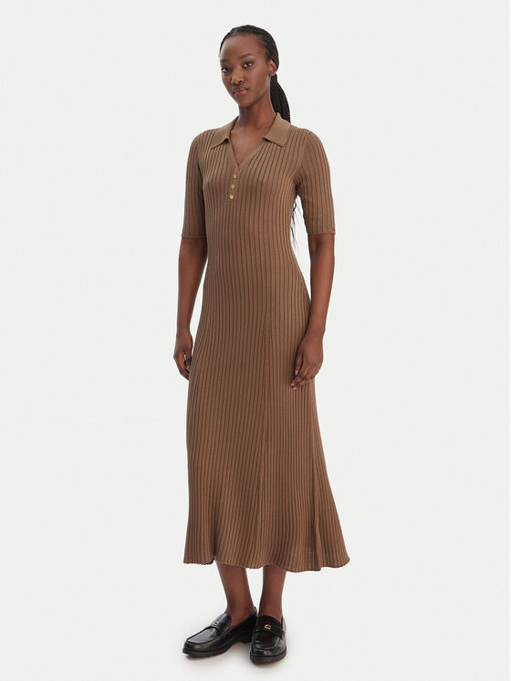 Tommy Hilfiger Rochie tricotată WW0WW48447 Maro Slim Fit