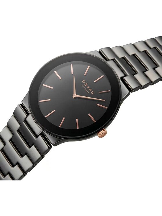 Obaku Obaku Ρολόι V281GXBBCB Μαύρο