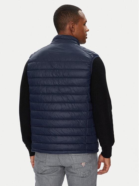 KARL LAGERFELD KARL LAGERFELD Vest 505711 553590 Tumesinine Regular Fit
