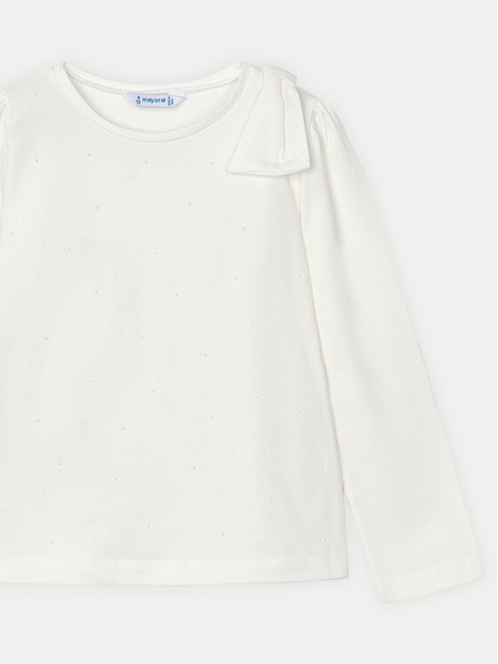 Mayoral Mayoral Bluse 4064 Écru Regular Fit