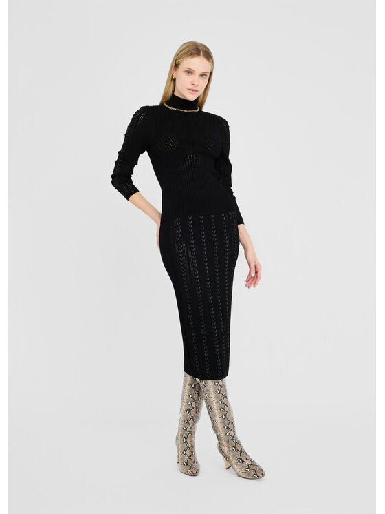 Liu Jo Liu Jo Gonna midi CF5086MS46M22222 Nero Slim Fit