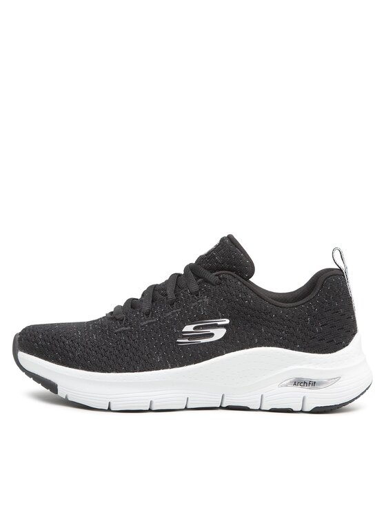 Skechers Skechers Sneakersy Glee For All 149713/BKW Czarny