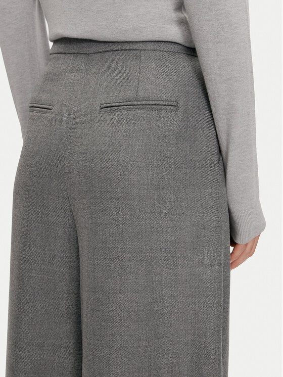 Haveone Haveone Spodnie materiałowe PVI-M061 Szary Regular Fit