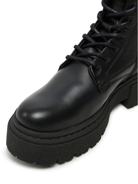 G-Star Raw G-Star Raw Šnurovacia obuv Kafey Pfm Boot High W D26647 Čierna