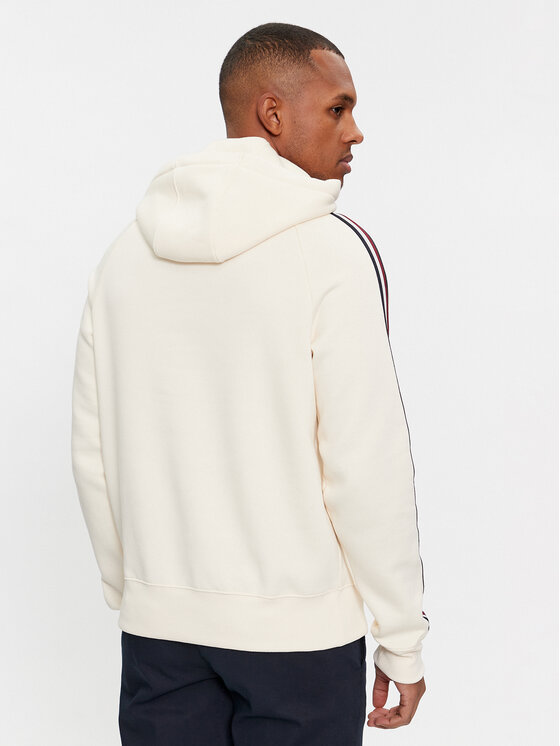 Tommy Hilfiger Tommy Hilfiger Džemperis Global Stripe MW0MW33659 Smėlio Regular Fit