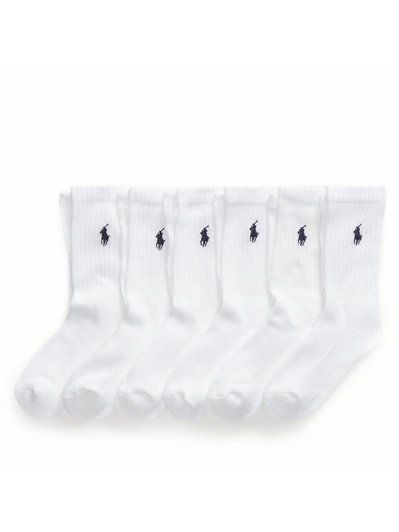 Комплект 6 чифта дълги чорапи детски Polo Ralph Lauren