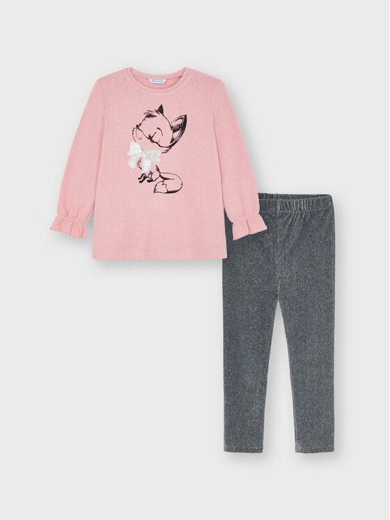 Completo pullover e pantaloni di tessuto 4744