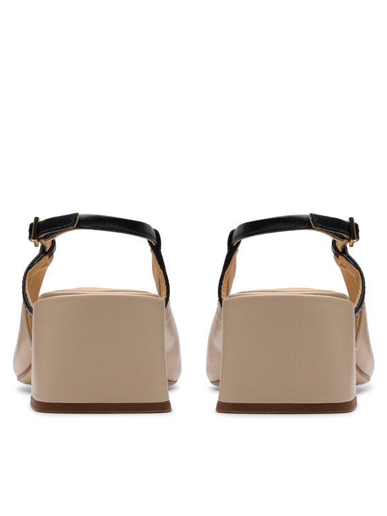 Clarks Clarks Босоніжки Nyta45 Sling 26181321 Бежевий