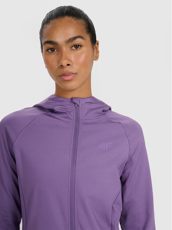 4F 4F Μπλούζα τεχνική 4FWAW25TFSWF585-53S Ροζ Regular Fit