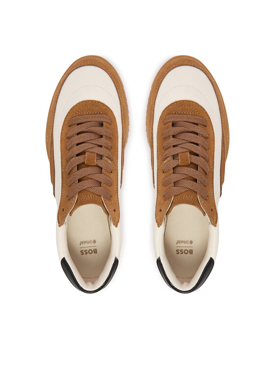 BOSS BOSS Sneakersy Carlynn 50552462 Béžová