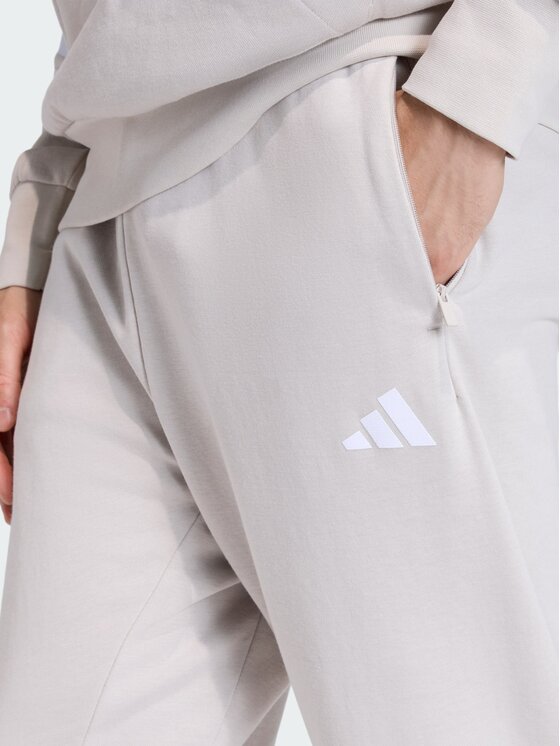 adidas adidas Spodnie dresowe 167949 Beżowy Regular Fit