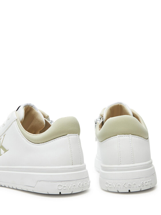 Calvin Klein Jeans Calvin Klein Jeans Laisvalaikio batai Low Cut Lace-Up Sneaker V3X9-81058-1464 S Balta