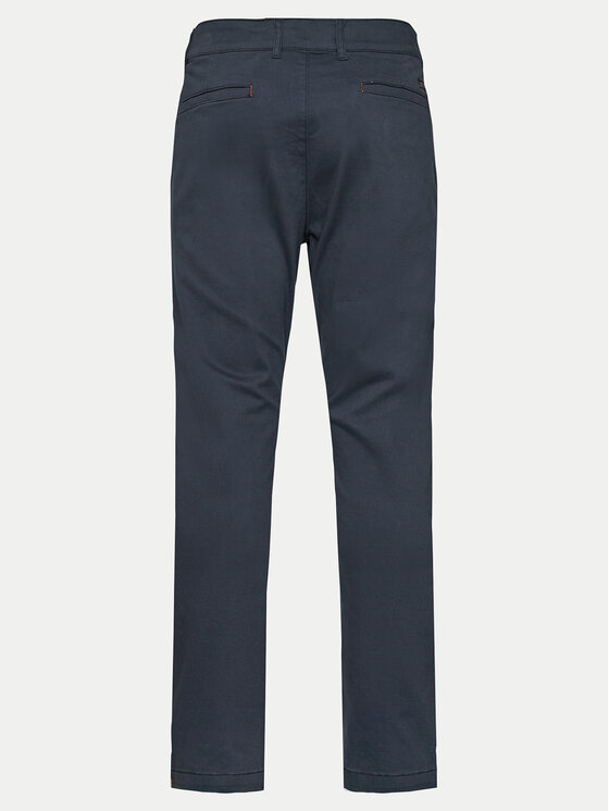 INDICODE INDICODE Chinos kelnes Kellen 60-336 Tamsiai mėlyna Slim Fit