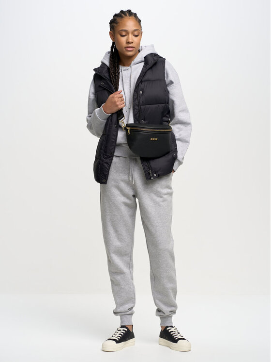 BIG STAR BIG STAR Spodnie dresowe foxie_901 Szary Jogger Fit