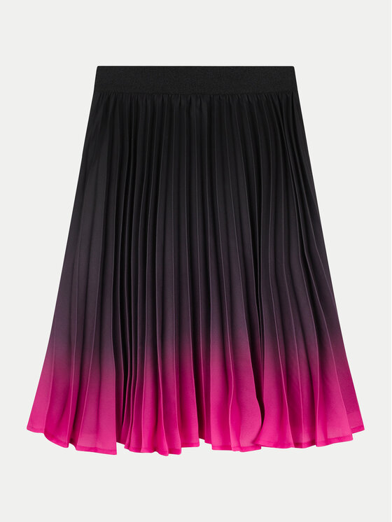 Marc Jacobs Marc Jacobs Plisovaná sukně W60367 M Černá Regular Fit