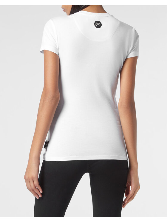 PHILIPP PLEIN PHILIPP PLEIN Tričko 681 Biela Regular Fit