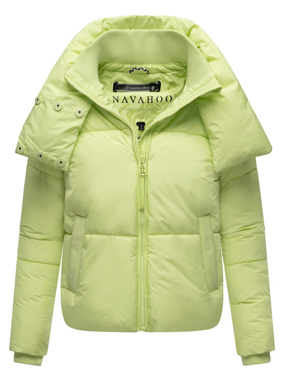 Navahoo Navahoo Kurtka zimowa Traumelfe Zielony Regular Fit