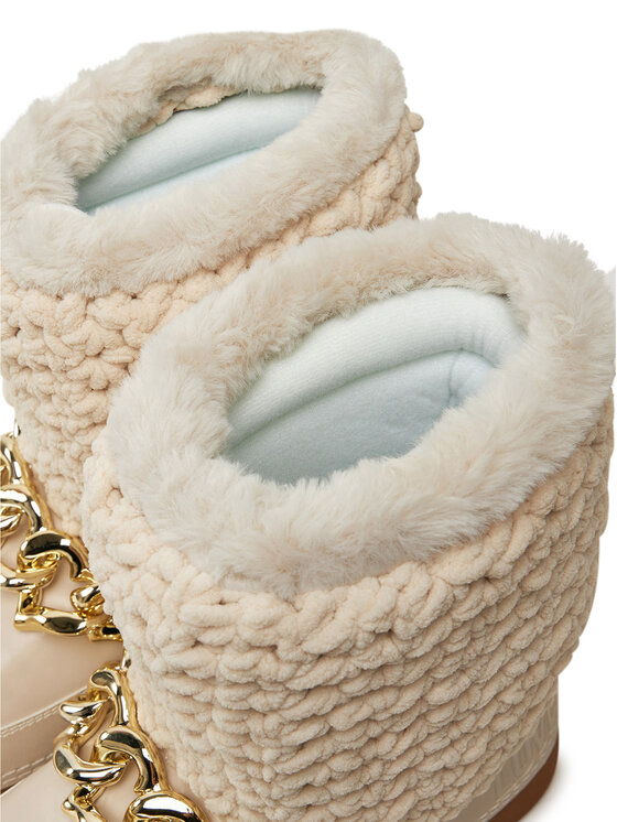 LOVE MOSCHINO LOVE MOSCHINO Μπότες Χιονιού JA24322G0LISI120 Μπεζ