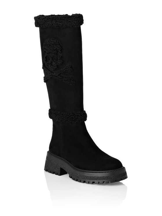 Kozaki PHILIPP PLEIN, Rozmiar 38, Czarne, 22889
