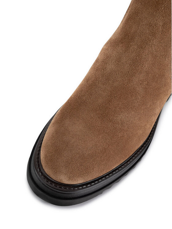 MEXX MEXX Kotníková obuv s elastickým prvkem MX/004C-WB Hnědá