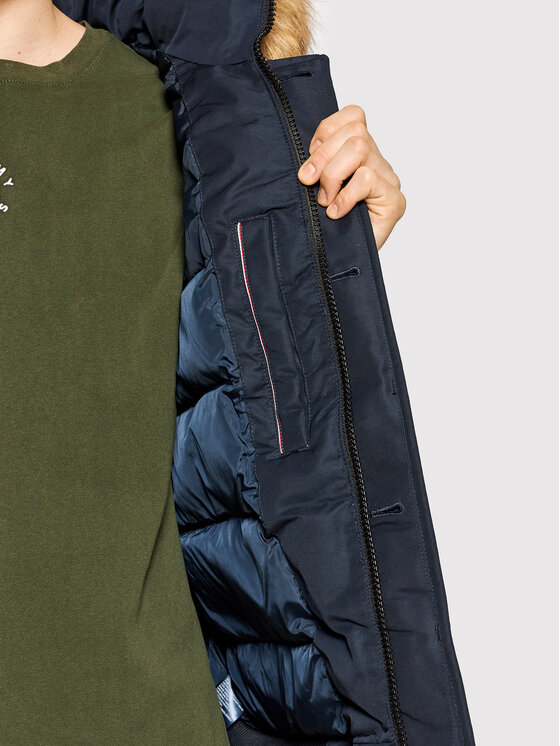 Tommy Hilfiger Tommy Hilfiger Kurtka puchowa Rockie MW0MW19662 Granatowy Regular Fit