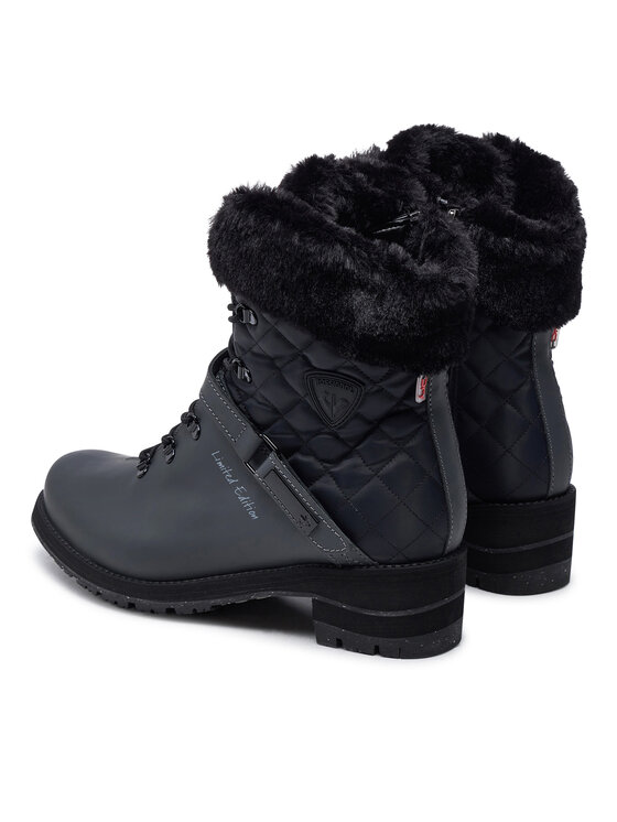 Rossignol Rossignol Stivaletti 1907 Megeve Rubber Le RNMW370 Nero