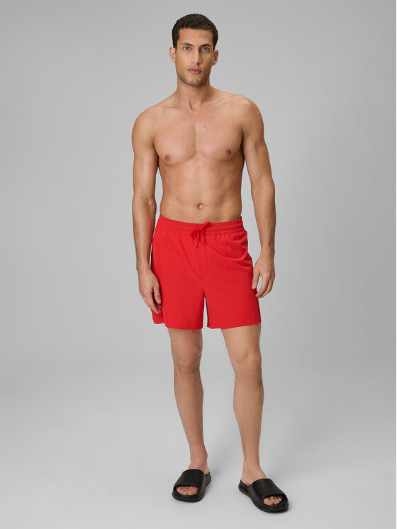 4F 4F Szorty kąpielowe SWIMWEAR Czerwony Regular Fit