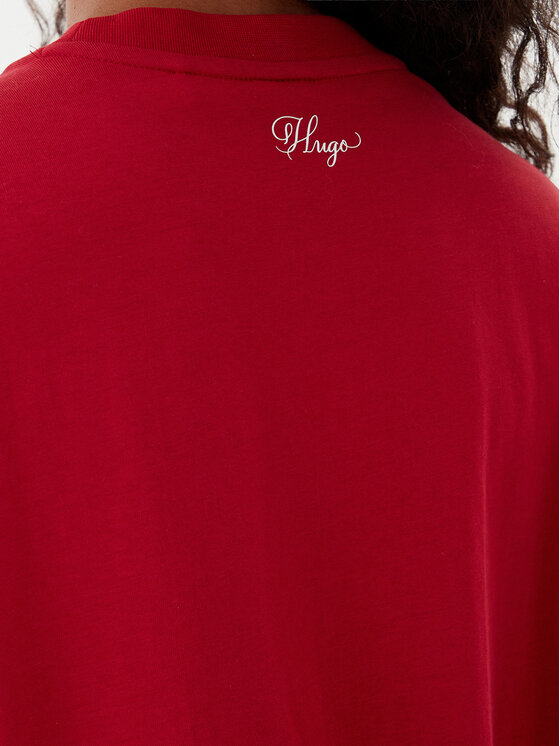 HUGO HUGO Футболка Vintag 50551445 Червоний Regular Fit