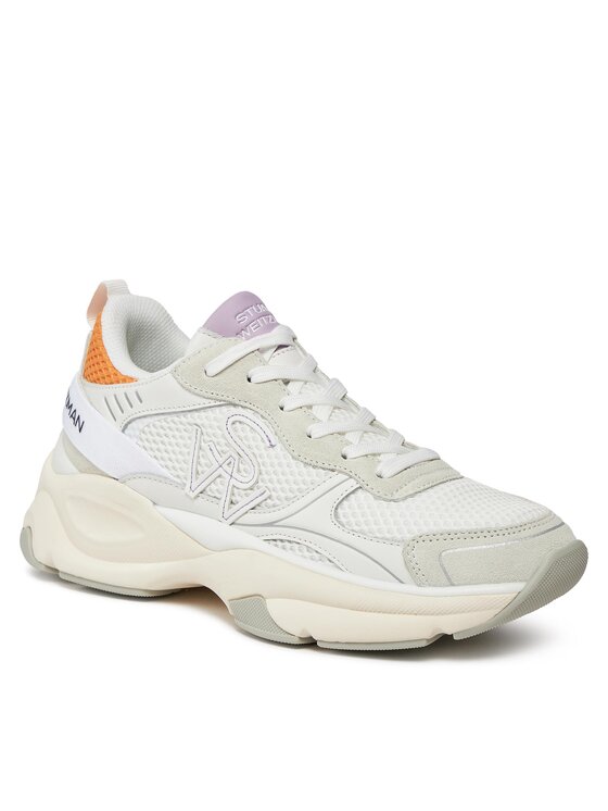 Stuart Weitzman Stuart Weitzman Sneakersy Trainer SH318 Écru