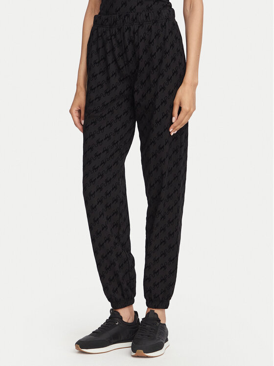 HUGO Pantaloni trening Flokky 50566682 Negru Relaxed Fit