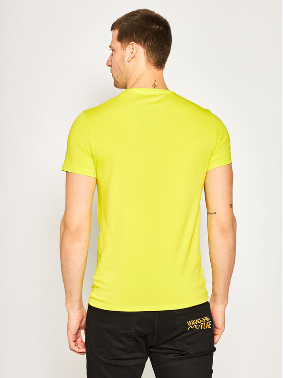 Guess Guess Marškinėliai M0GI63 J1300 Geltona Slim Fit