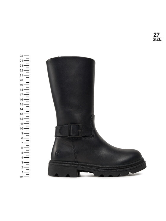 ECCO ECCO Čižmy Grainer K 72824201001 Čierna