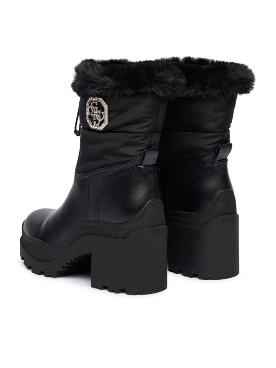 Guess Guess Aulinukai FLFYPP FAP10 Juoda