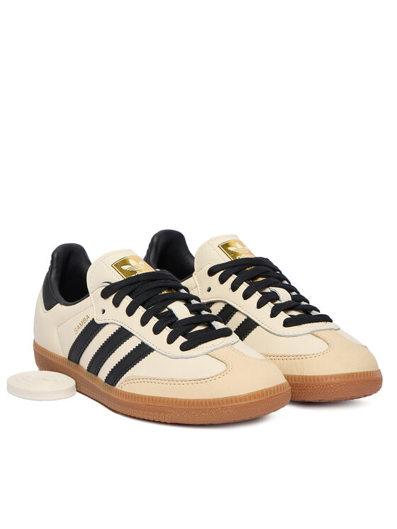 adidas adidas Sneakersy Samba Og ID0478 Beżowy