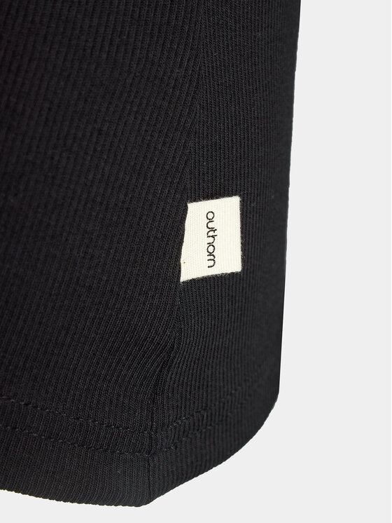 Outhorn Outhorn Μπλουζάκι OTHAW23TLONF175 Μαύρο Regular Fit