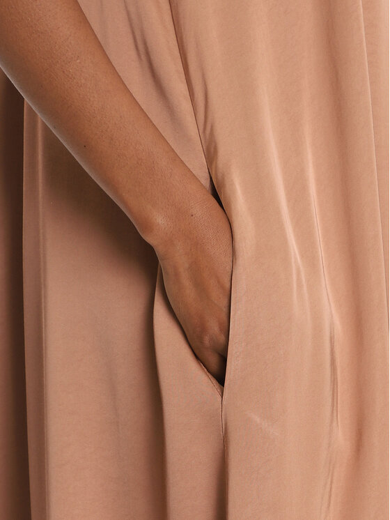 ViCOLO ViCOLO Coctailkleid TD0768 Braun Regular Fit