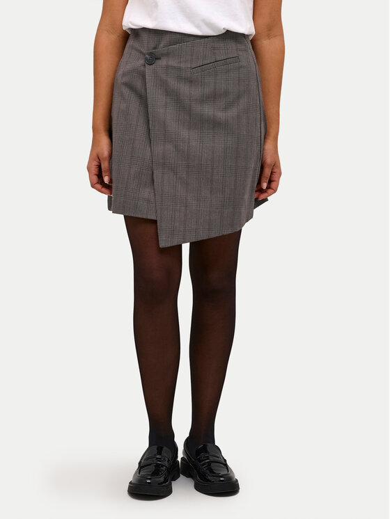 Kaffe Kaffe Miniszoknya Dori 10508980 Szürke Regular Fit