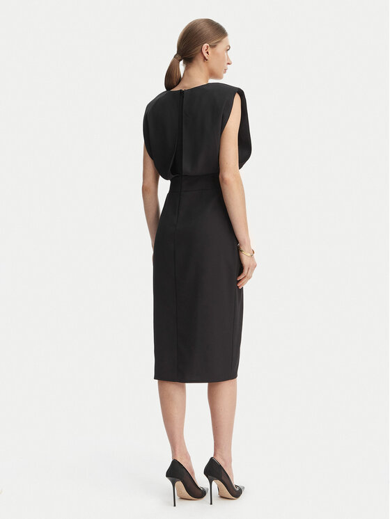 Rinascimento Rinascimento Kokteilikleit CFC0127570003 Must Slim Fit