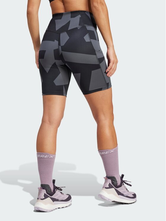 adidas adidas Szorty sportowe 144089 Szary Fitted Fit