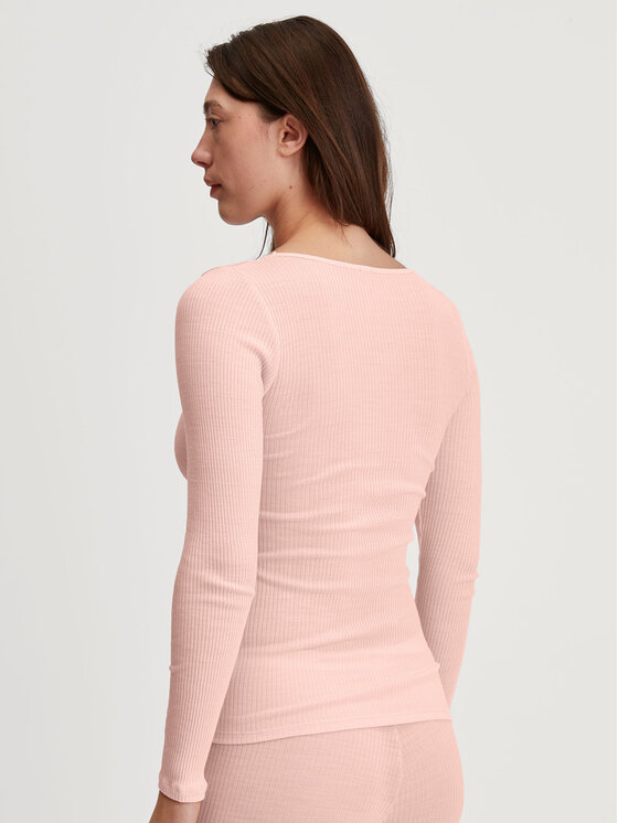 Calida Calida Maglietta del pigiama 15695 Rosa Slim Fit