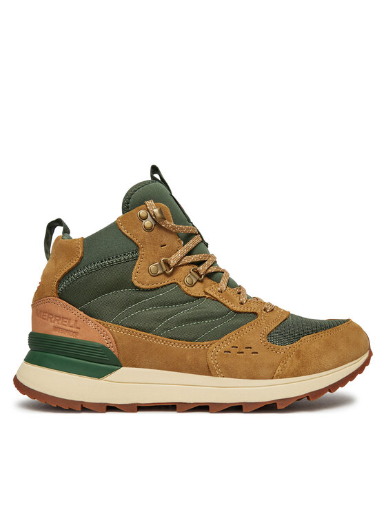 Merrell Merrell Trekingová obuv Alpine 83 Sneaker Recraft Mid Wp J006721 Khaki