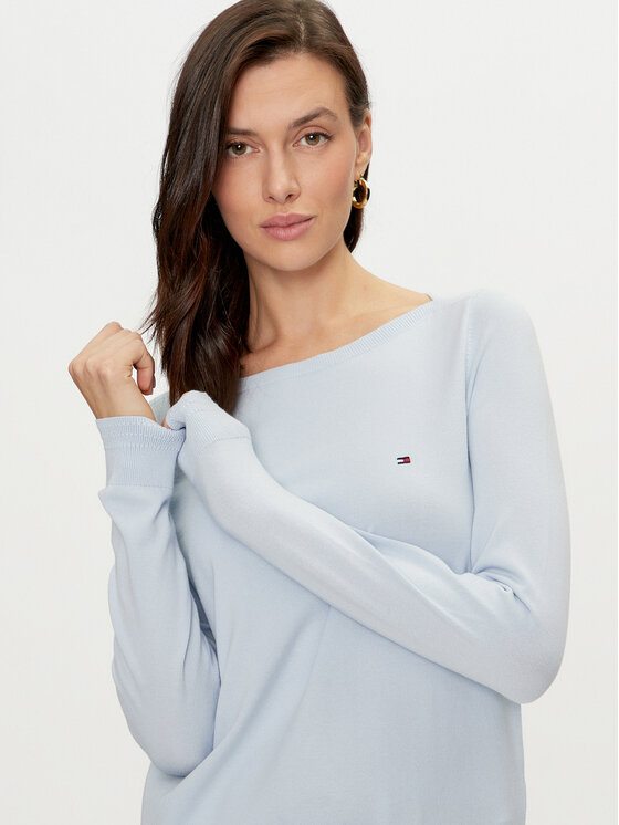 Tommy Hilfiger Tommy Hilfiger Džemper WW0WW40099 Plava Regular Fit