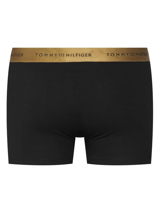 Tommy Hilfiger Tommy Hilfiger Komplektas: 3 poros trumpikių UM0UM03411 Juoda