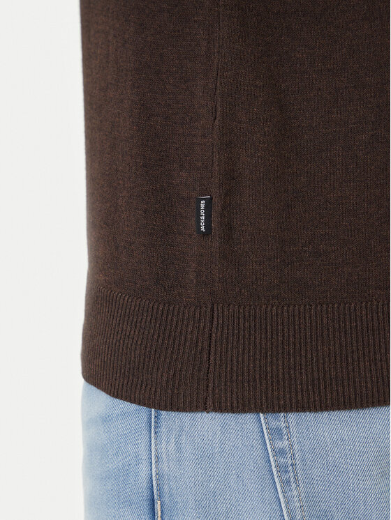 Jack&Jones Jack&Jones Rollkragenpullover Emil 12157417 Braun Regular Fit