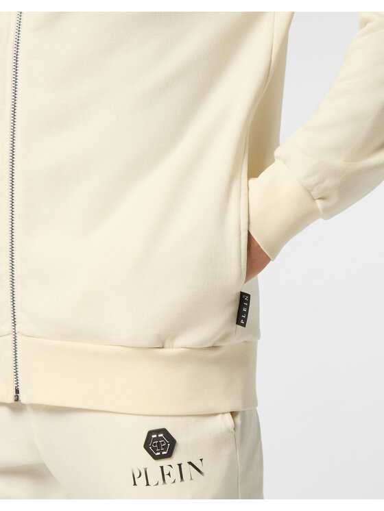 PHILIPP PLEIN PHILIPP PLEIN Felpa 24687 Bianco Athletic Fit